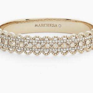 Marchesa Gold Crystal Bracelet